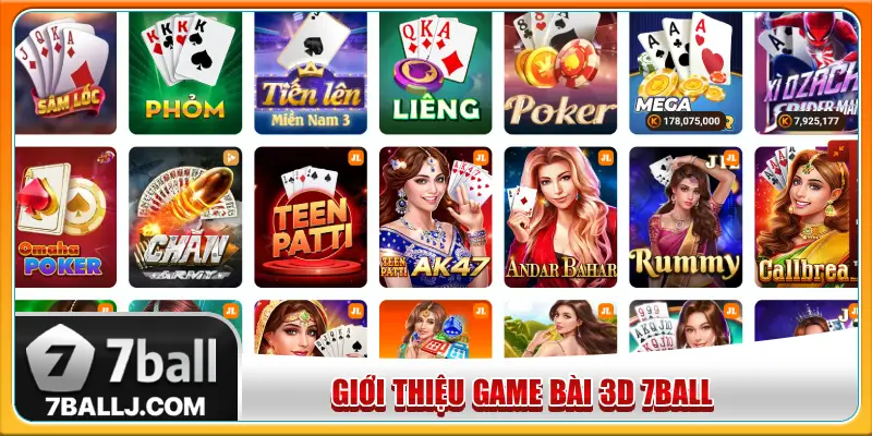 Game bài 3D 7Ball thu hút đông đảo cược thủ tham gia